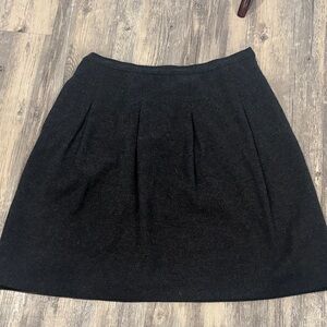 Lauren Ralph Lauren wool pleated skirt size 8 grey